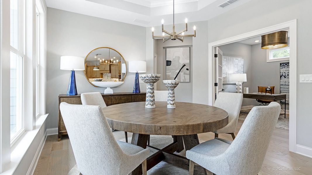 Representative furnished interior of a home built from the Portico by Epcon Communities in The Courtyards at Holly Springs, Canton (Image 14). Representative furnished interior of a home built from the Portico by Epcon Communities in The Courtyards at Holly Springs, Canton (Image 14).