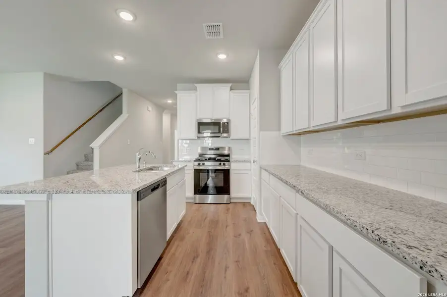Furnished interior view inside a new home in Mesquite Ridge, San Antonio (Image 8).