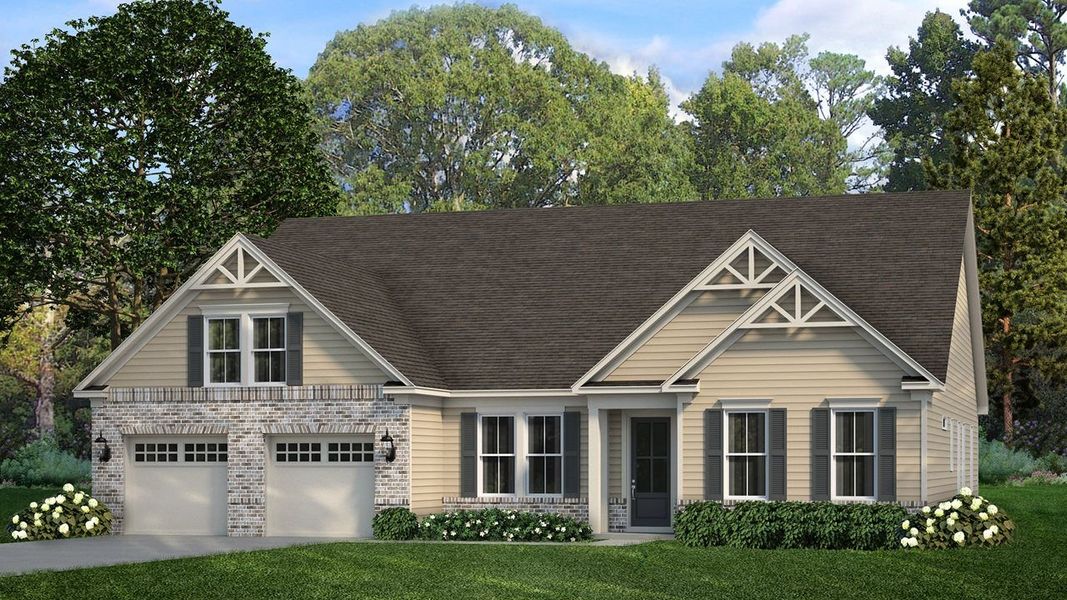 Elevation AB - Brick