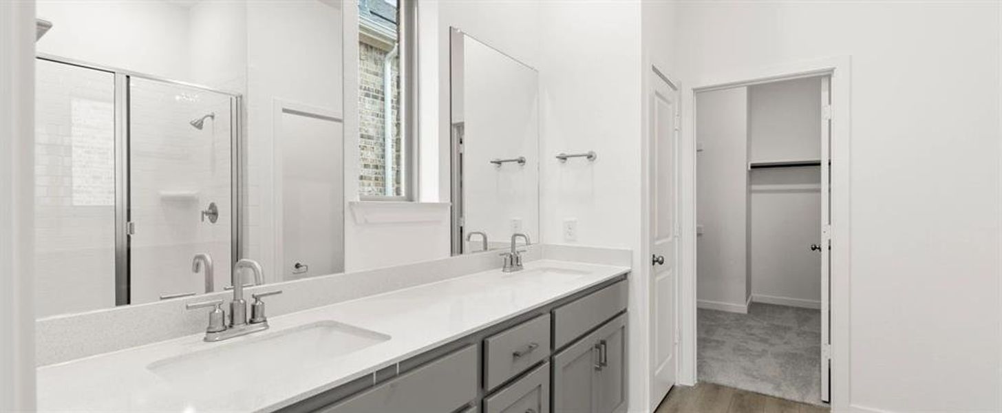Primary Bathroom featuring the Milan Collection