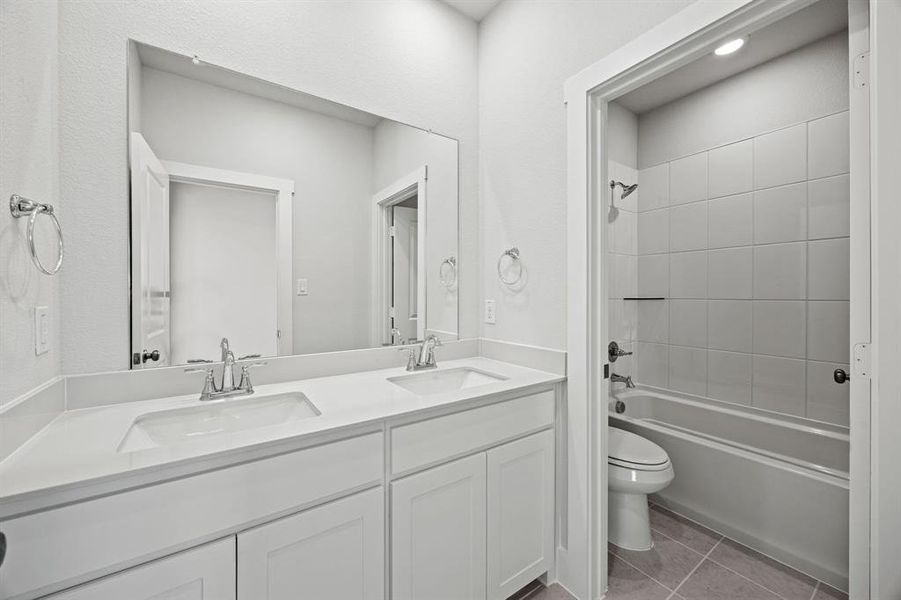 Furnished interior view inside a new home in The Heights at Uptown Celina, Celina (Image 5).