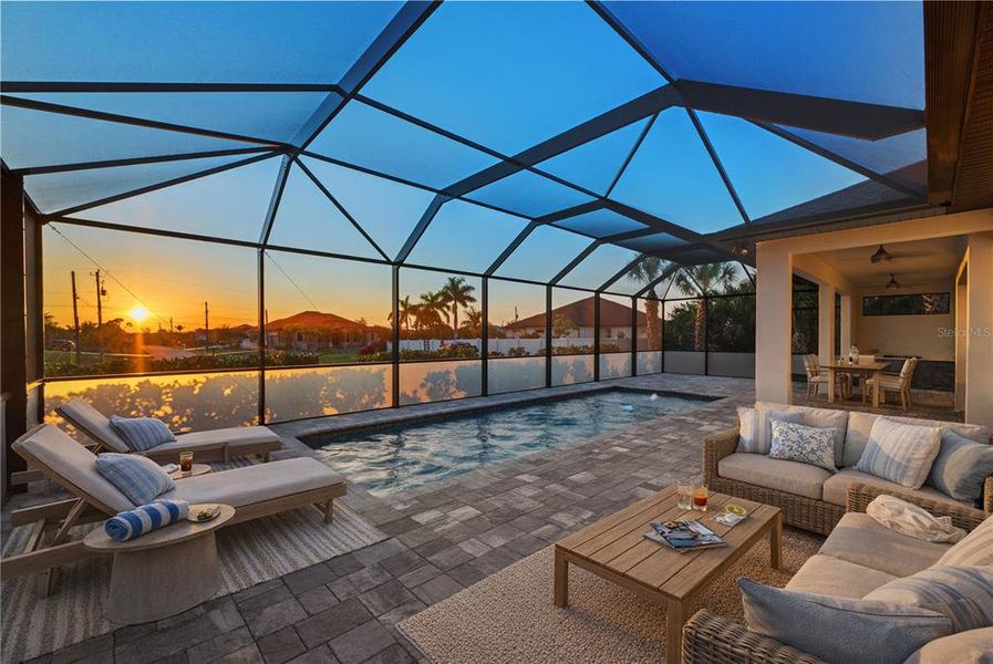 Exterior details and patio area of a home in , Port Charlotte (Image 29).