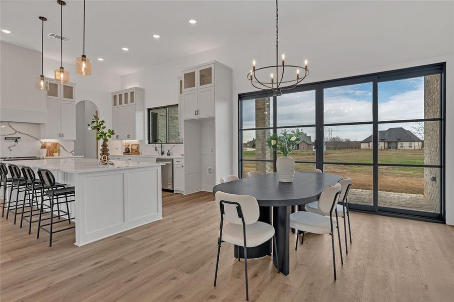 Furnished interior view inside a new home in , Joshua (Image 28).