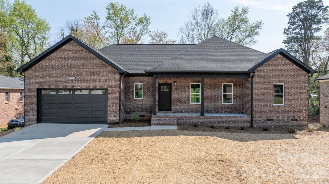 Front exterior of a new home in , Conover, NC, highlighting curb appeal (Image 18). Front exterior of a new home in , Conover, NC, highlighting curb appeal (Image 18).