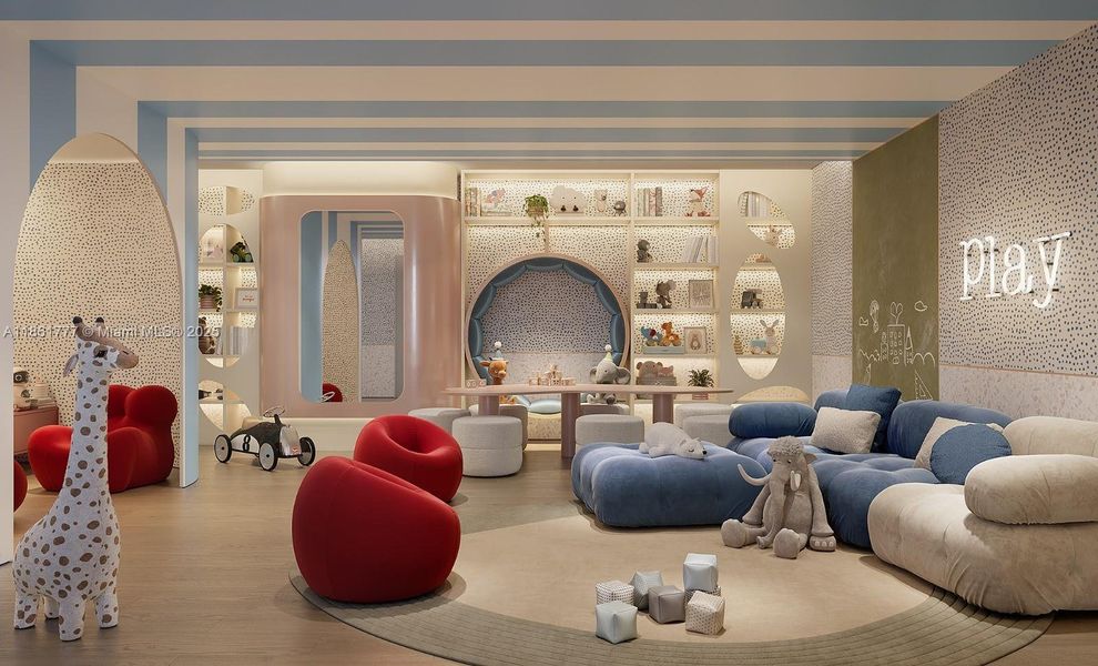 Furnished interior view inside a new home in , Sunny Isles Beach (Image 11). Furnished interior view inside a new home in , Sunny Isles Beach (Image 11).