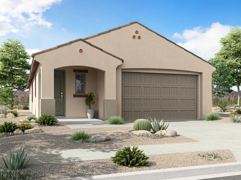 Representative exterior photo of a completed home built from the Ecru by Mattamy Homes in Baker Farms, Phoenix, AZ (Image 5).