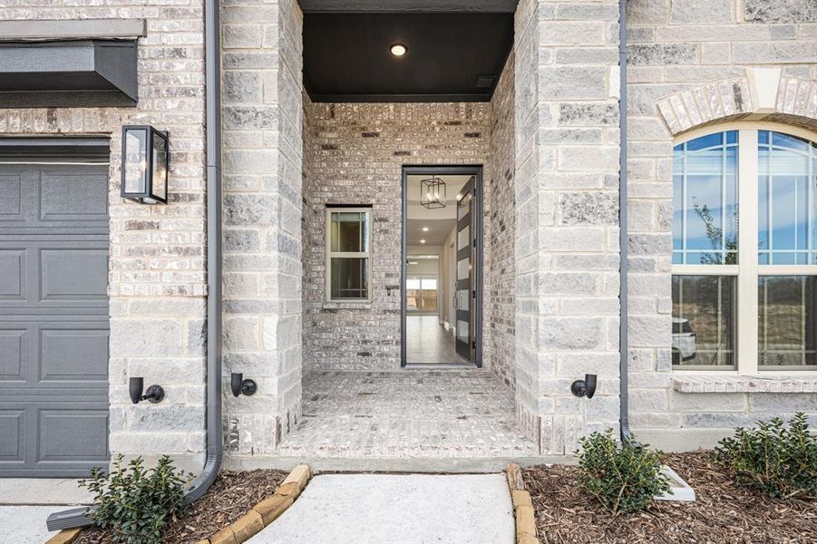Exterior details and patio area of a home in Ridge Ranch, Mesquite (Image 27).