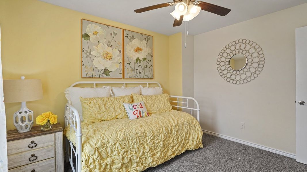 Furnished interior view inside a new home in Lakewood Trails, Forney (Image 28).