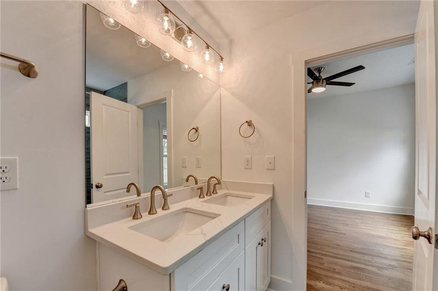 Furnished interior view inside a new home in , Decatur (Image 11).