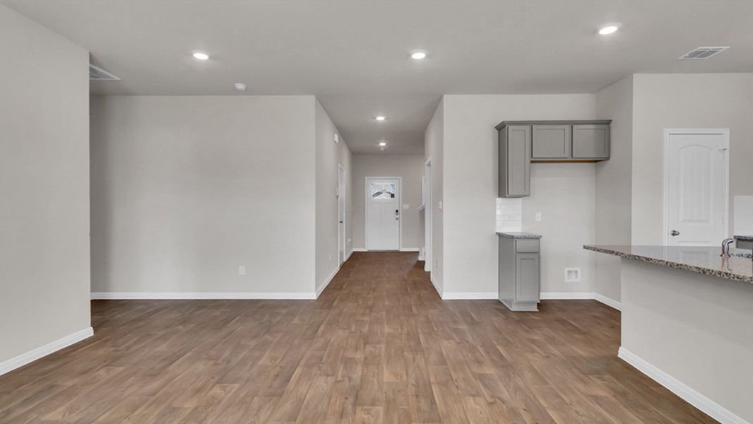 Representative unfurnished interior of a home built from the The Naples by D.R. Horton in Trails at Wildhorse, Austin (Image 18). Representative unfurnished interior of a home built from the The Naples by D.R. Horton in Trails at Wildhorse, Austin (Image 18).