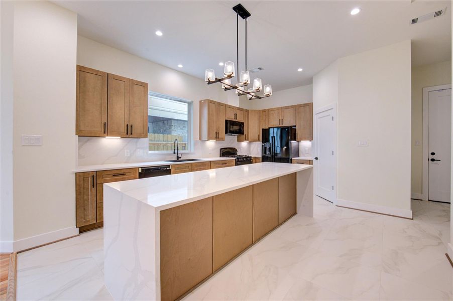 Furnished interior view inside a new home in , Houston (Image 13).