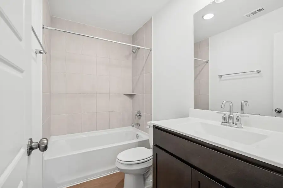 Furnished interior view inside a new home in Pinewood at Grand Texas, New Caney (Image 9). Furnished interior view inside a new home in Pinewood at Grand Texas, New Caney (Image 9).