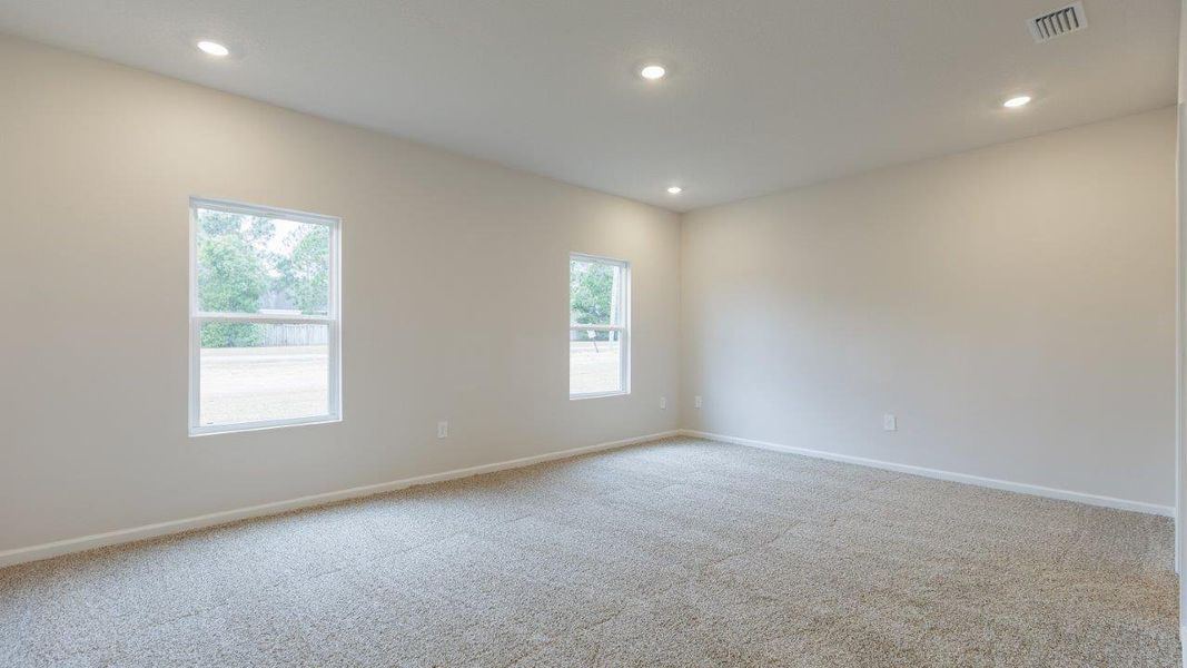 Representative unfurnished interior of a home built from the Plan by D.R. Horton in Greystone, Crawfordville (Image 16). Representative unfurnished interior of a home built from the Plan by D.R. Horton in Greystone, Crawfordville (Image 16).