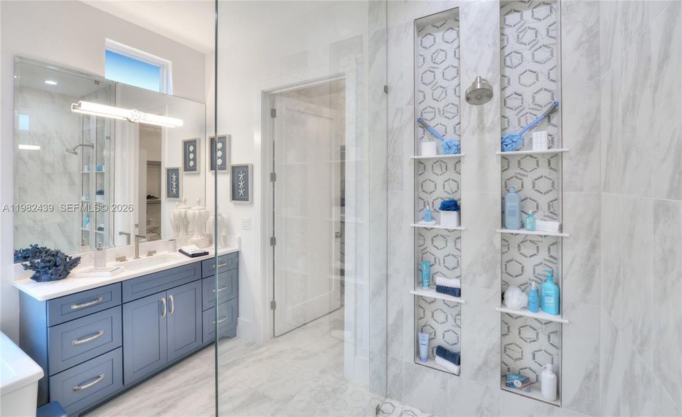 Furnished interior view inside a new home in Veranda Bay, Flagler Beach (Image 28).