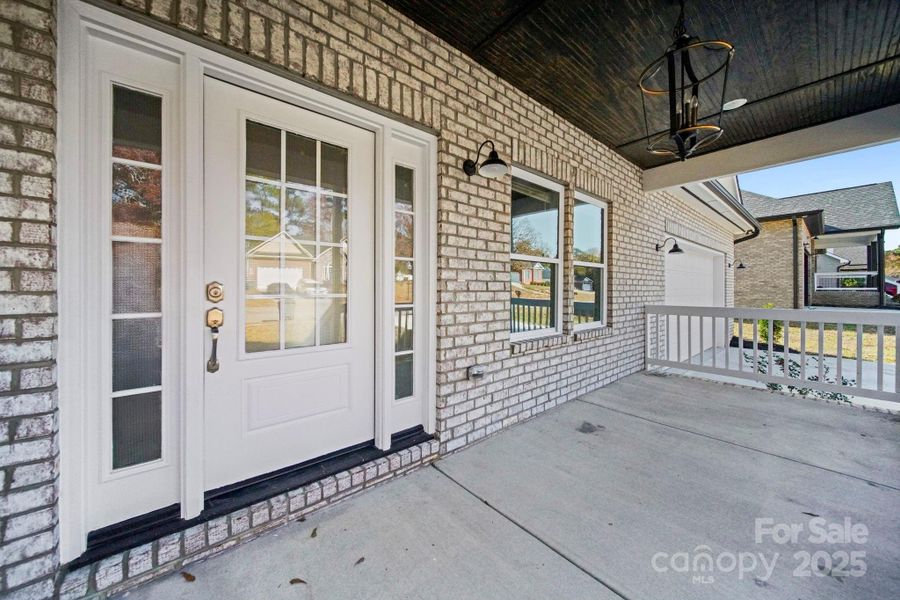 Exterior details and patio area of a home in , Wadesboro (Image 24).