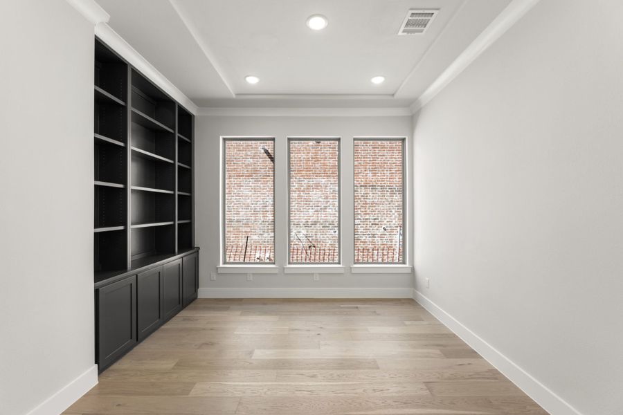 Representative unfurnished interior of a home built from the 5032 by Tradition Homes in Lakewood at Brookhollow – 60′ Lots, Prosper (Image 20).