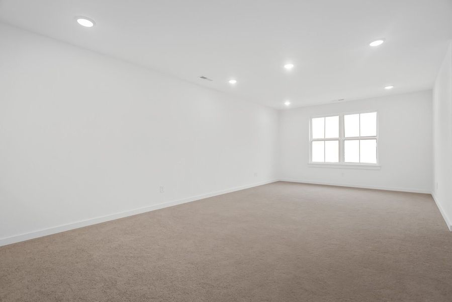 Representative unfurnished interior of a home built from the The Ridgeport M by Davidson Homes LLC in Parks at Foster Crossing, Anna (Image 28).