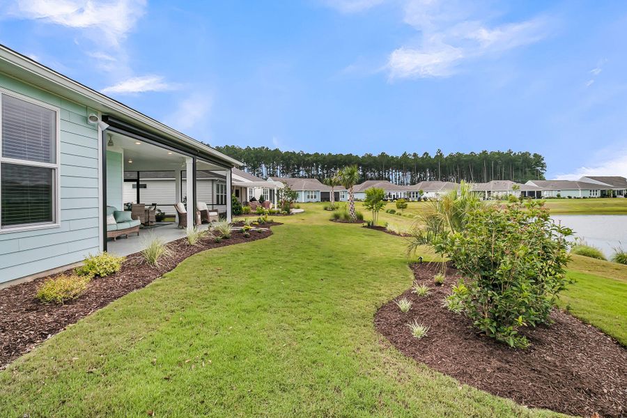 Exterior details and patio area of a home in , Summerville (Image 29).