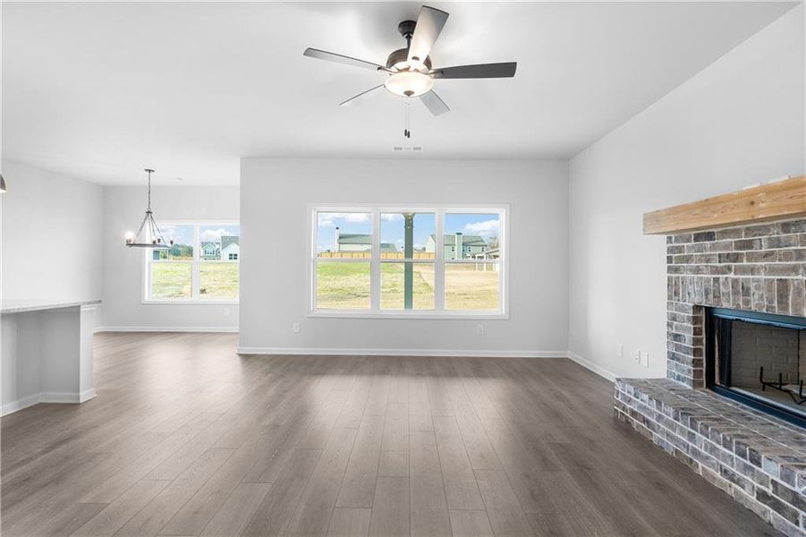 Spacious, unfurnished interior of a new home in Harmony Farms, Eatonton (Image 15).