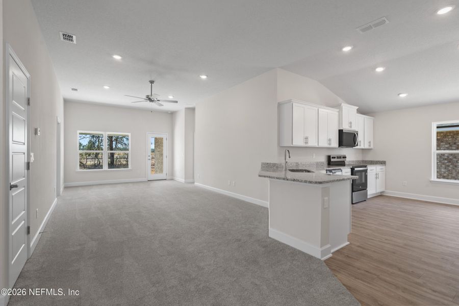 Furnished interior view inside a new home in , Green Cove Springs (Image 6).