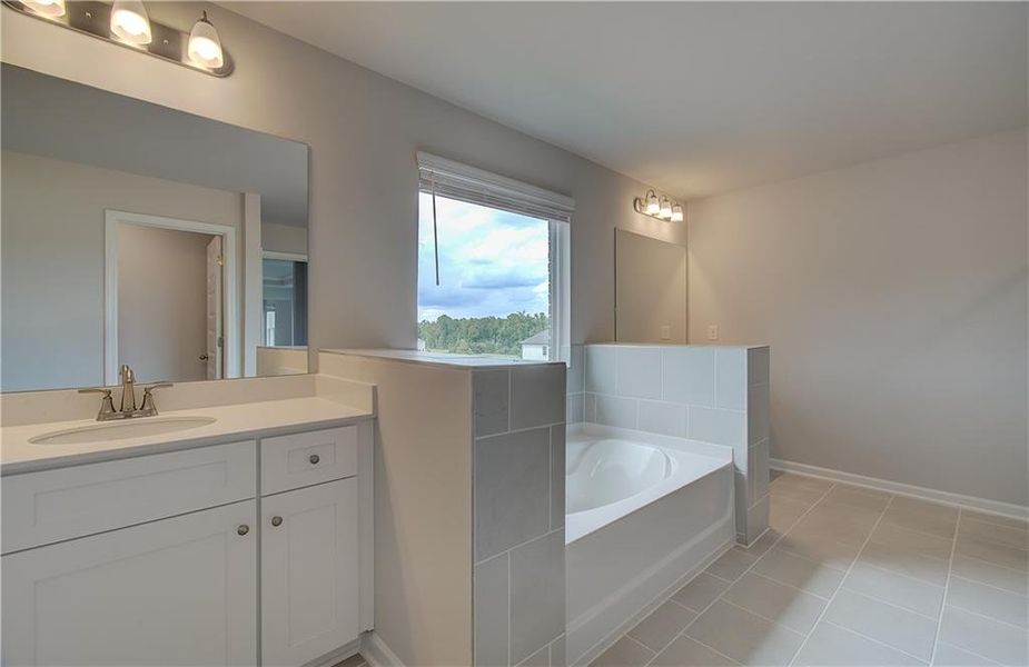 Furnished interior view inside a new home in Westwind Estates, Hampton (Image 9).