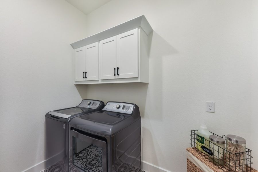 Furnished interior view inside a new home in Westside Preserve, Midlothian (Image 36).