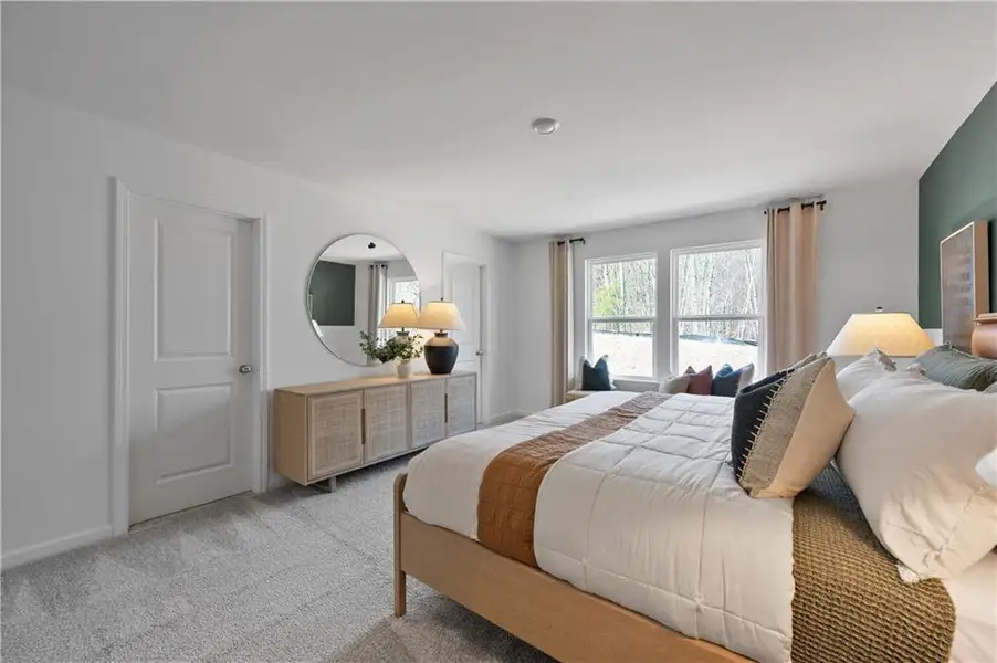 Furnished interior view inside a new home in Avery Ridge, Gainesville (Image 4).
