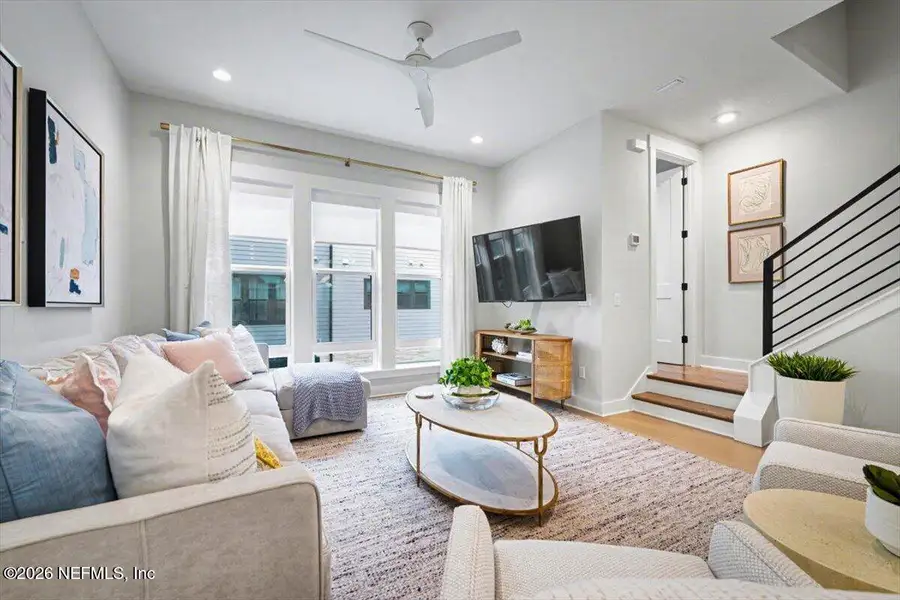 Furnished interior view inside a new home in , Jacksonville (Image 11).