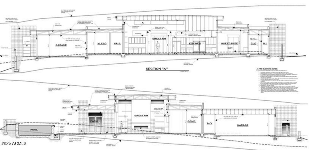 A and B Floor plan