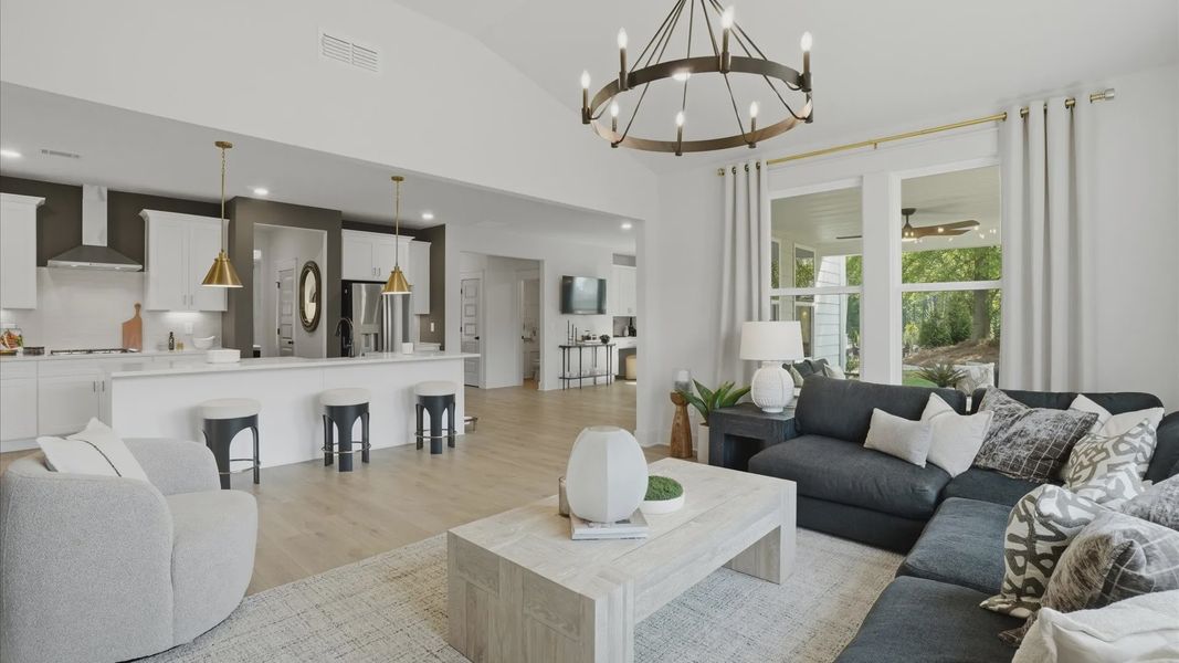 Furnished interior view inside a new home in Northcroft, Loganville (Image 21).
