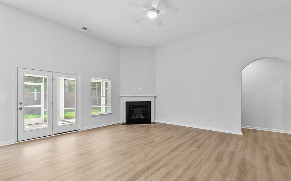 Spacious, unfurnished interior of a new home in Brayden, Advance (Image 15). Spacious, unfurnished interior of a new home in Brayden, Advance (Image 15).