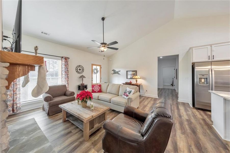 Furnished interior view inside a new home in , Rockmart (Image 32). Furnished interior view inside a new home in , Rockmart (Image 32).