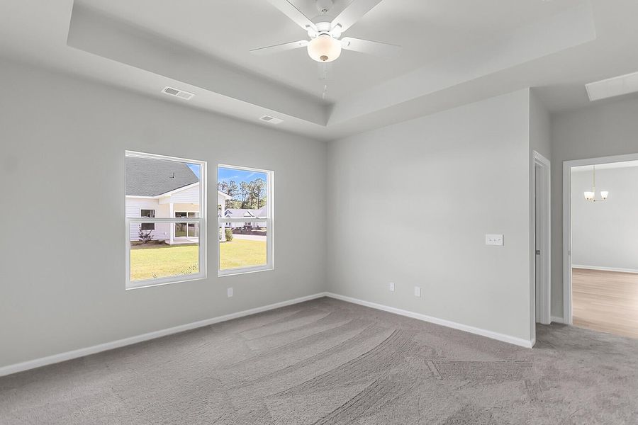 Spacious, unfurnished interior of a new home in Fairway Woods at Wyboo, Manning (Image 26).