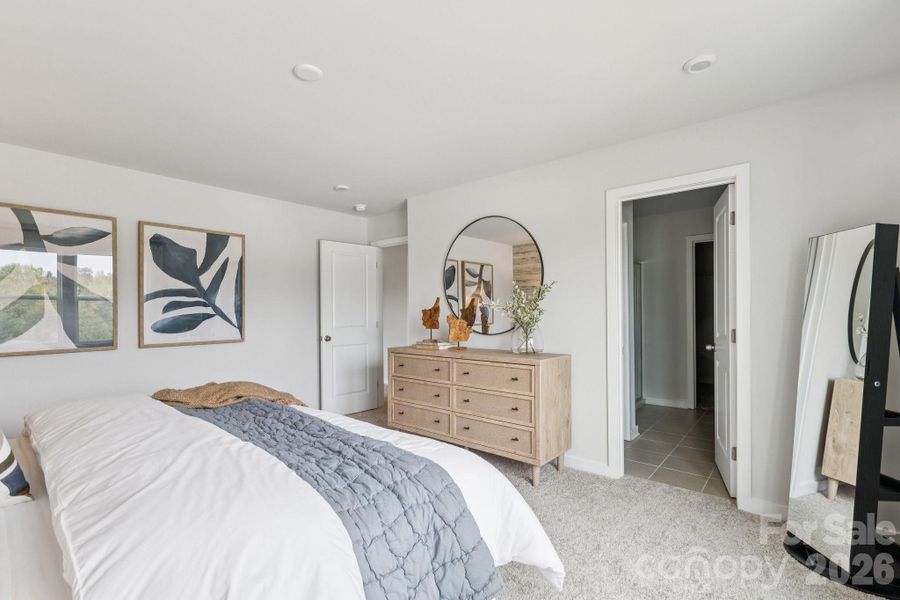 Furnished interior view inside a new home in Meadow Creek Village, Locust (Image 18).