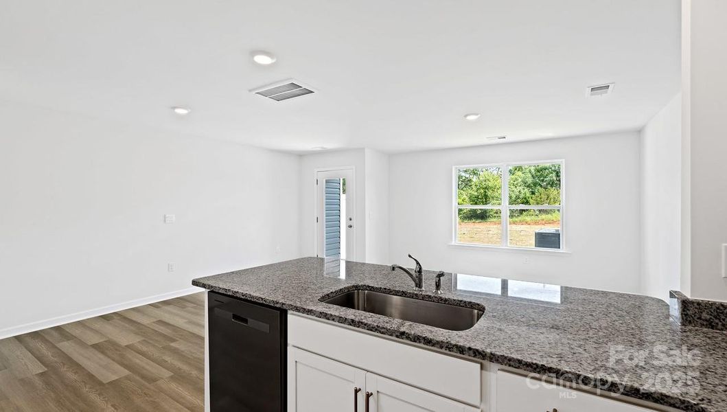 Furnished interior view inside a new home in Clark Creek Landing Townhomes, Lincolnton (Image 10).