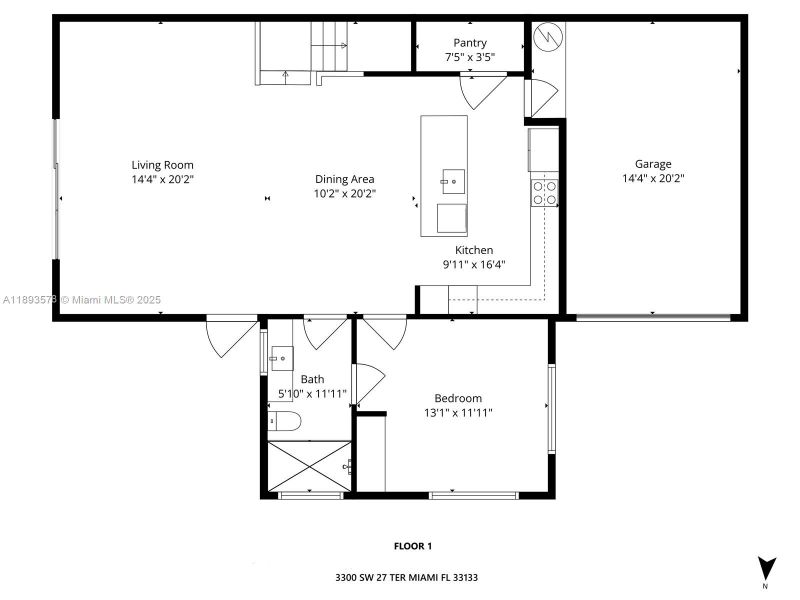 Downstairs Floor Plan