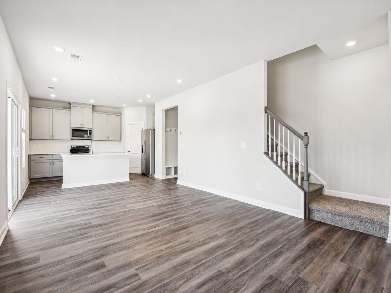 Spacious, unfurnished interior of a new home in Harper Landing, Stanley (Image 18).