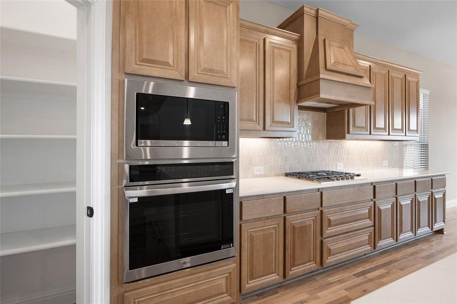 Furnished interior view inside a new home in Estates at Baker Park, Sherman (Image 8).