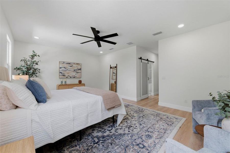 Furnished interior view inside a new home in , Tampa (Image 46).