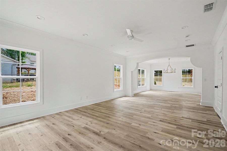Spacious, unfurnished interior of a new home in , Mint Hill (Image 24).