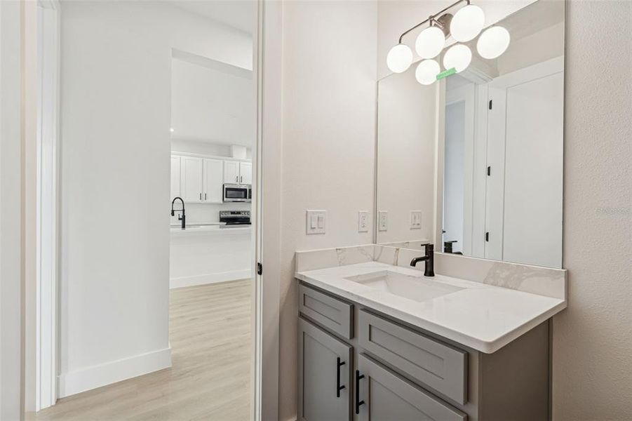 Furnished interior view inside a new home in , Tampa (Image 46).