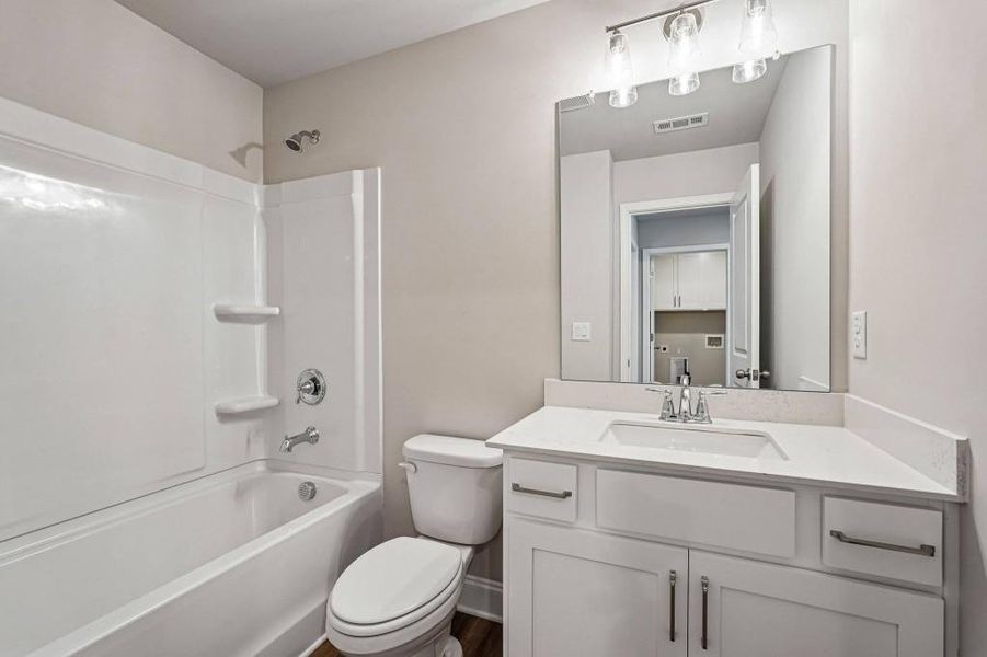 Furnished interior view inside a new home in , Duluth (Image 11). Furnished interior view inside a new home in , Duluth (Image 11).