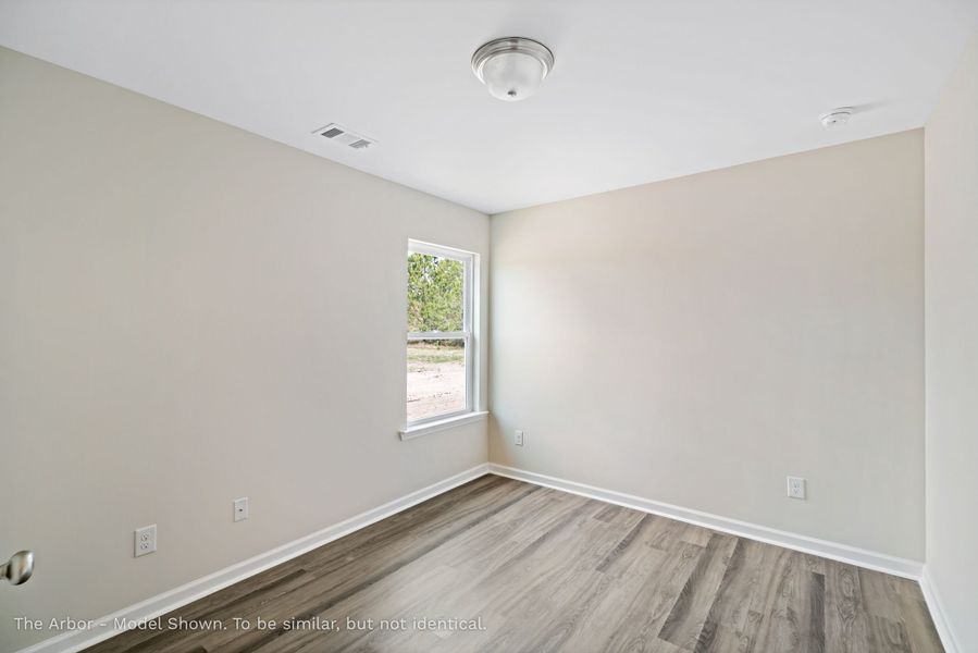 Representative unfurnished interior of a home built from the The Arbor by Smith Family Homes in Hayden Pointe, St. Marys (Image 11).