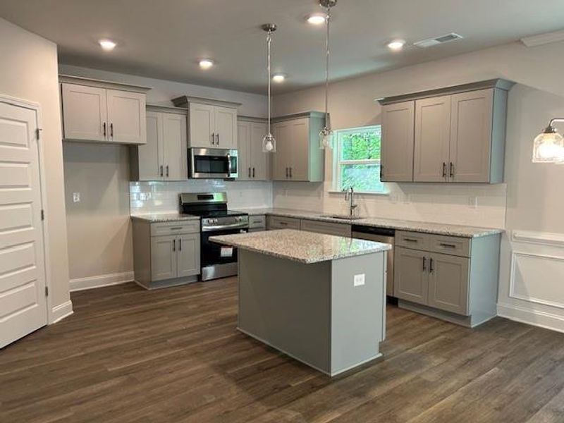 Furnished interior view inside a new home in Habersham Meadows, Demorest (Image 6).