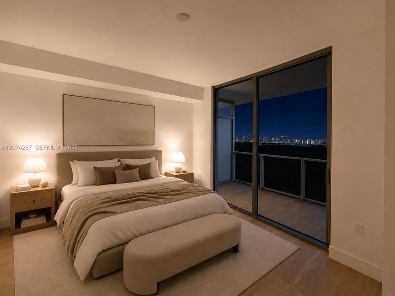 Furnished interior view inside a new home in , North Miami (Image 16).
