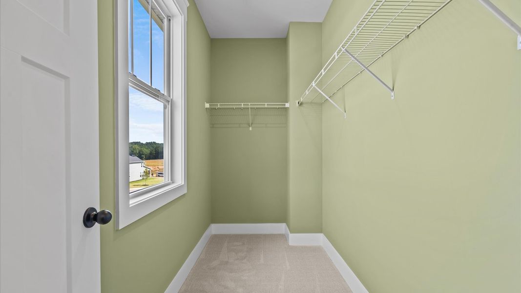 Representative furnished interior of a home built from the Stonehaven by DRB Homes in Pinebrook, Woodruff (Image 24).