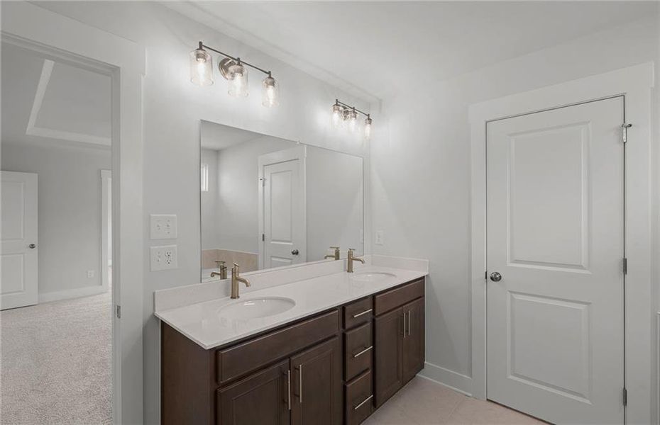 Furnished interior view inside a new home in Creekside at Skelton, Jefferson (Image 6).