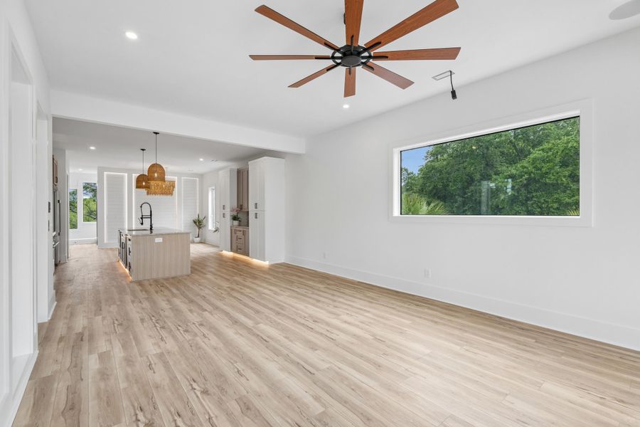 Spacious, unfurnished interior of a new home in , Folly Beach (Image 81).