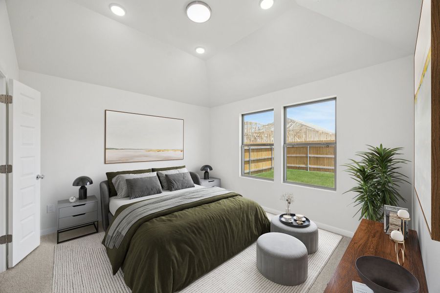 Primary Suite in the Cypress home plan by Trophy Signature Homes - REPRESENTATIVE PHOTO Primary Suite in the Cypress home plan by Trophy Signature Homes - REPRESENTATIVE PHOTO