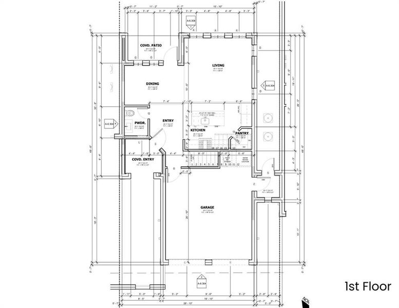1st Level - Floor Plan